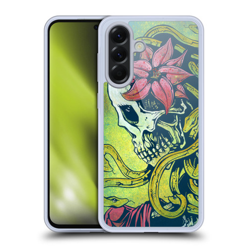 David Lozeau Colourful Art Medusa Soft Gel Case for Samsung Galaxy A56 5G
