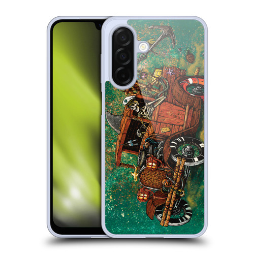 David Lozeau Skeleton Grunge Tiki Towing Soft Gel Case for Samsung Galaxy A26 5G