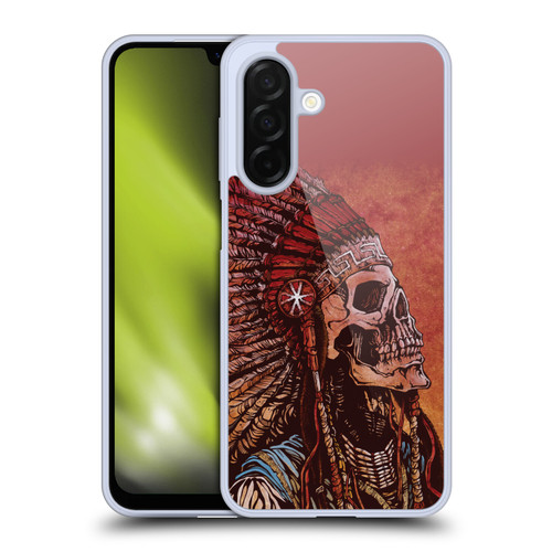 David Lozeau Colourful Grunge Native American Soft Gel Case for Samsung Galaxy A26 5G