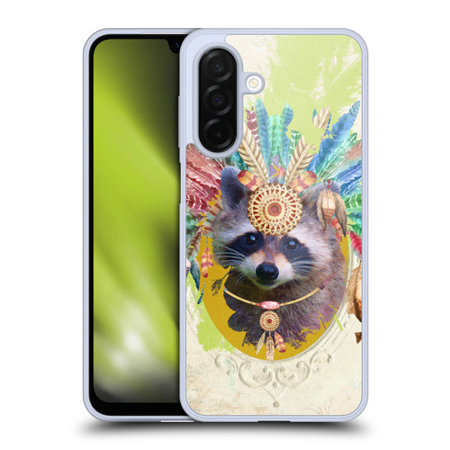 Duirwaigh Boho Animals Raccoon Soft Gel Case for Samsung Galaxy A26 5G