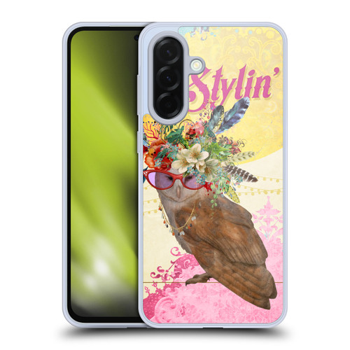 Duirwaigh Boho Animals Owl Soft Gel Case for Samsung Galaxy A36 5G
