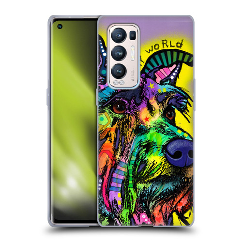 Dean Russo Dogs 3 My Schnauzer Soft Gel Case for OPPO Find X3 Neo / Reno5 Pro+ 5G
