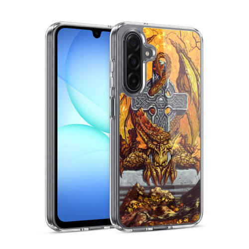 Ed Beard Jr Mythical Series Celtic Autumn Cross Soft Gel Case for Samsung Galaxy A17 4G / 5G