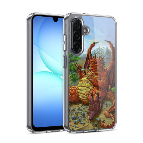 Ed Beard Jr Mythical Series Lunch With A Toothpick Soft Gel Case for Samsung Galaxy A17 4G / 5G