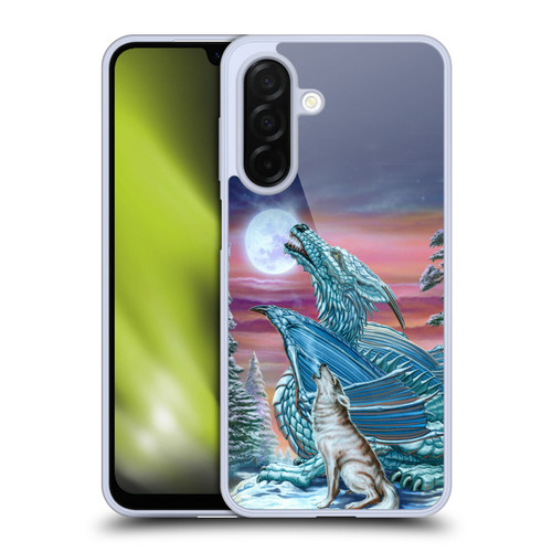 Ed Beard Jr Mythical Series Moon Song Wolf Moon Soft Gel Case for Samsung Galaxy A26 5G