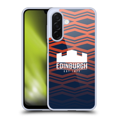 Edinburgh Rugby Graphics Pattern Gradient Soft Gel Case for Samsung Galaxy A26 5G