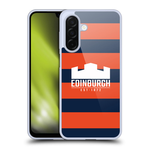 Edinburgh Rugby Graphics Stripes Soft Gel Case for Samsung Galaxy A26 5G