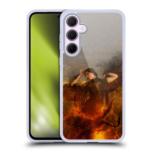 Duirwaigh God Phoenix Soft Gel Case for Samsung Galaxy A35 5G