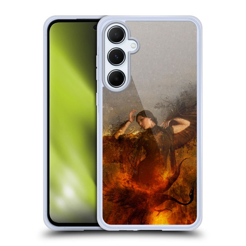 Duirwaigh God Phoenix Soft Gel Case for Samsung Galaxy A55 5G