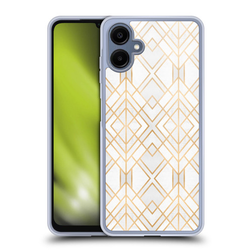 Elisabeth Fredriksson Geometric Design And Pattern Golden Geo Soft Gel Case for Samsung Galaxy A06 4G / 5G