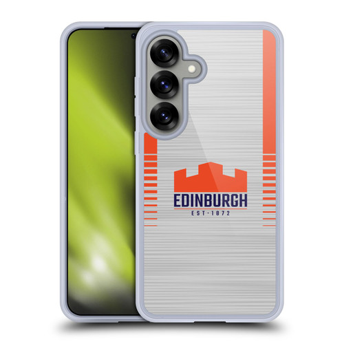 Edinburgh Rugby 2023/24 Crest Kit Away Soft Gel Case for Samsung Galaxy S25 & MagSafe