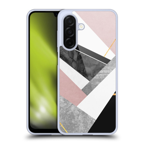 Elisabeth Fredriksson Geometric Design And Pattern Lines And Layers Soft Gel Case for Samsung Galaxy A26 5G