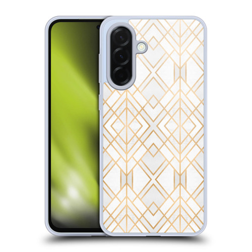 Elisabeth Fredriksson Geometric Design And Pattern Golden Geo Soft Gel Case for Samsung Galaxy A36 5G