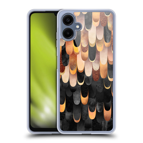 Elisabeth Fredriksson Sparkles Copper And Black Soft Gel Case for Samsung Galaxy A06 4G / 5G