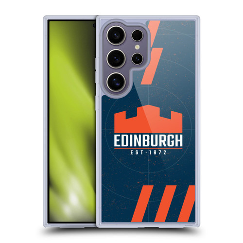 Edinburgh Rugby Logo Art Navy Blue Soft Gel Case for Samsung Galaxy S25 Ultra & MagSafe