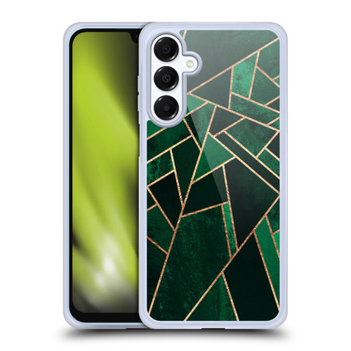 Elisabeth Fredriksson Sparkles Emerald Night Soft Gel Case for Samsung Galaxy A16 5G & MagSafe