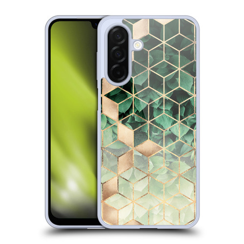 Elisabeth Fredriksson Sparkles Leaves And Cubes Soft Gel Case for Samsung Galaxy A26 5G