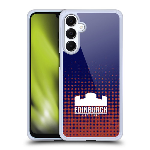 Edinburgh Rugby Logo 2 Halftone Soft Gel Case for Samsung Galaxy A16 5G & MagSafe