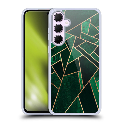 Elisabeth Fredriksson Sparkles Emerald Night Soft Gel Case for Samsung Galaxy A35 5G