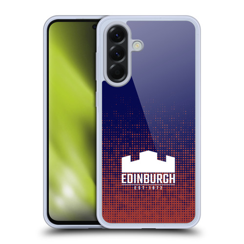 Edinburgh Rugby Logo 2 Halftone Soft Gel Case for Samsung Galaxy A56 5G
