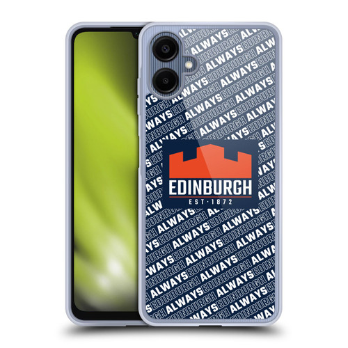 Edinburgh Rugby Graphics Logo Pattern Soft Gel Case for Samsung Galaxy A06 4G / 5G