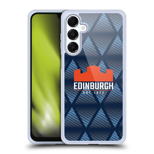 Edinburgh Rugby Graphics Pattern Soft Gel Case for Samsung Galaxy A16 5G & MagSafe