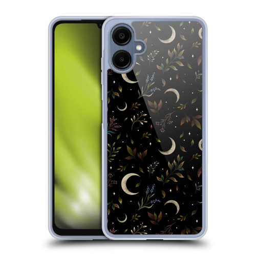 Episodic Drawing Pattern Crescent Moon Soft Gel Case for Samsung Galaxy A06 4G / 5G