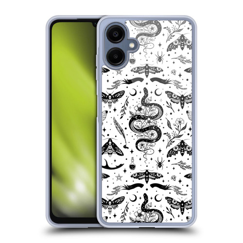 Episodic Drawing Pattern Flash Tattoo Soft Gel Case for Samsung Galaxy A06 4G / 5G