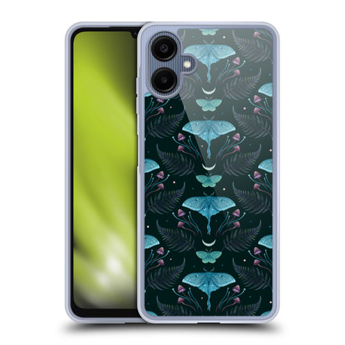 Episodic Drawing Art Emerald Pattern Soft Gel Case for Samsung Galaxy A06 4G / 5G