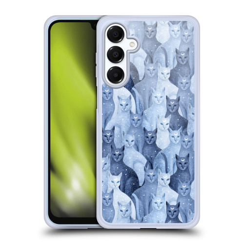 Episodic Drawing Pattern Cats Soft Gel Case for Samsung Galaxy A16 5G & MagSafe