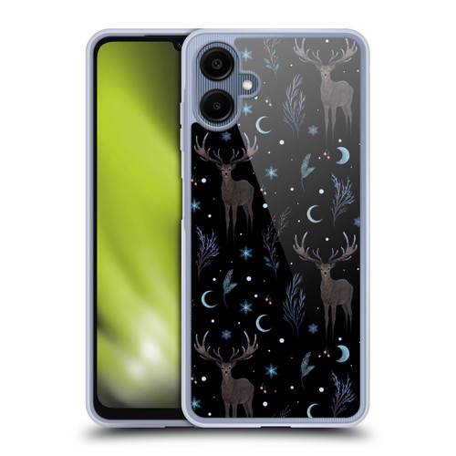 Episodic Drawing Art Winter Deer Pattern Soft Gel Case for Samsung Galaxy A06 4G / 5G