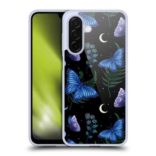 Episodic Drawing Pattern Blue Morpho Butterfly Soft Gel Case for Samsung Galaxy A26 5G