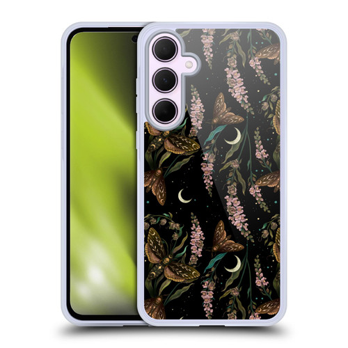 Episodic Drawing Pattern Death Head Pattern Soft Gel Case for Samsung Galaxy A35 5G