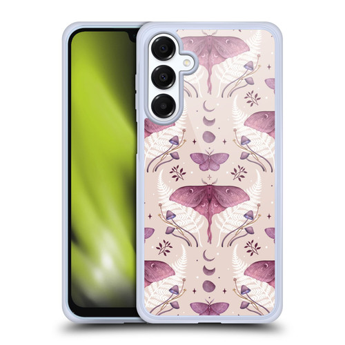 Episodic Drawing Art Emerald Pink Pattern Soft Gel Case for Samsung Galaxy A16 5G & MagSafe