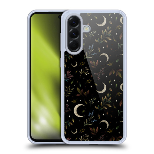 Episodic Drawing Pattern Crescent Moon Soft Gel Case for Samsung Galaxy A56 5G