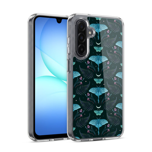 Episodic Drawing Art Emerald Pattern Soft Gel Case for Samsung Galaxy A17 4G / 5G