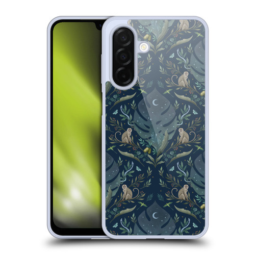 Episodic Drawing Art Monkey Tropical Light Pattern Soft Gel Case for Samsung Galaxy A26 5G