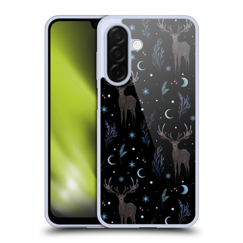 Episodic Drawing Art Winter Deer Pattern Soft Gel Case for Samsung Galaxy A26 5G