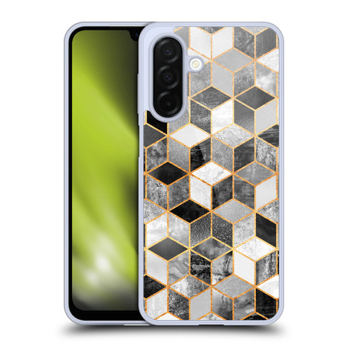 Elisabeth Fredriksson Cubes Collection Black And White Soft Gel Case for Samsung Galaxy A26 5G