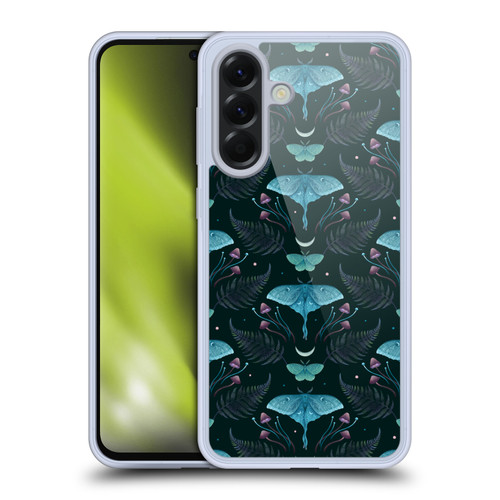 Episodic Drawing Art Emerald Pattern Soft Gel Case for Samsung Galaxy A56 5G