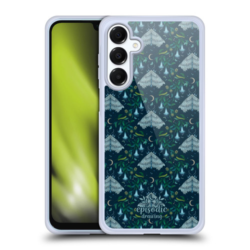 Episodic Drawing Spooky Patterns Angel Moth Soft Gel Case for Samsung Galaxy A16 5G & MagSafe