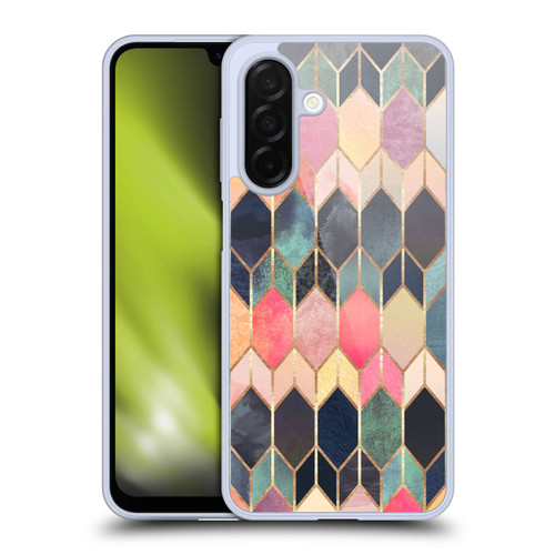 Elisabeth Fredriksson Geometric Design And Pattern Colourful Stained Glass Soft Gel Case for Samsung Galaxy A26 5G