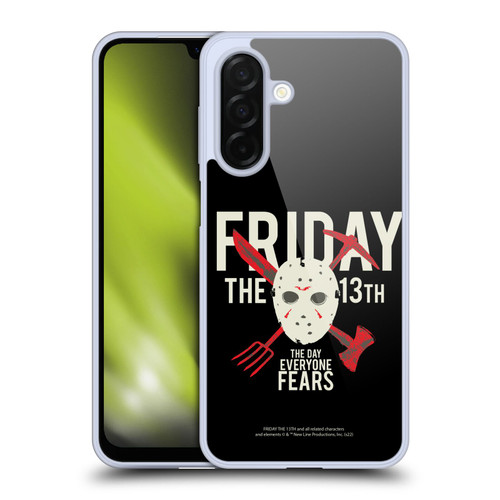 Friday the 13th 1980 Graphics The Day Everyone Fears Soft Gel Case for Samsung Galaxy A26 5G