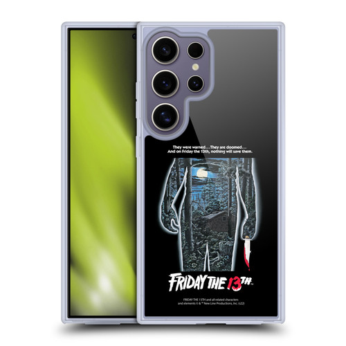 Friday the 13th 1980 Graphics Poster Soft Gel Case for Samsung Galaxy S25 Ultra & MagSafe