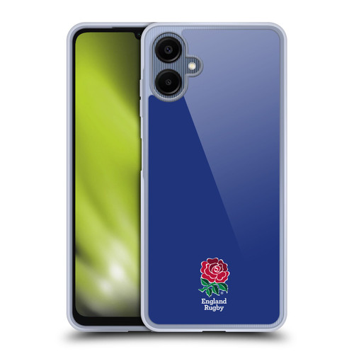 England Rugby Union 2016/17 The Rose Plain Navy Soft Gel Case for Samsung Galaxy A06 4G / 5G