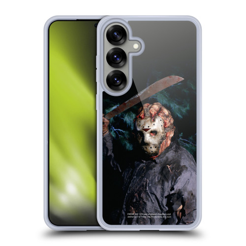 Friday the 13th: Jason Goes To Hell Graphics Jason Voorhees Soft Gel Case for Samsung Galaxy S25+ & MagSafe