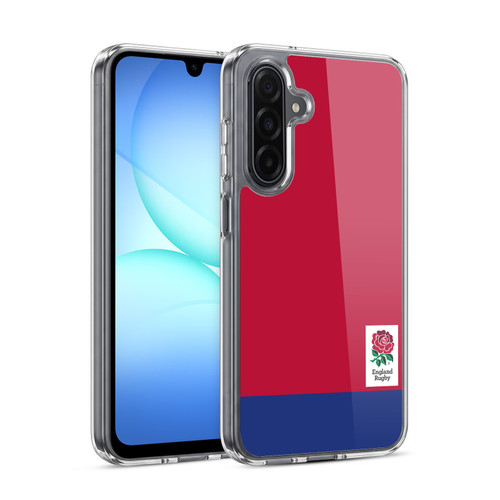 England Rugby Union 2016/17 The Rose Colour Block Soft Gel Case for Samsung Galaxy A17 4G / 5G