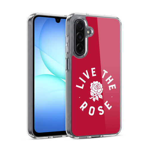 England Rugby Union 2016/17 The Rose Live The Rose Soft Gel Case for Samsung Galaxy A17 4G / 5G
