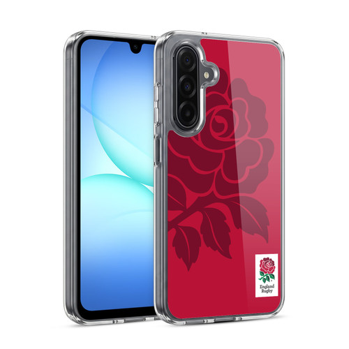 England Rugby Union 2016/17 The Rose Mono Rose Soft Gel Case for Samsung Galaxy A17 4G / 5G