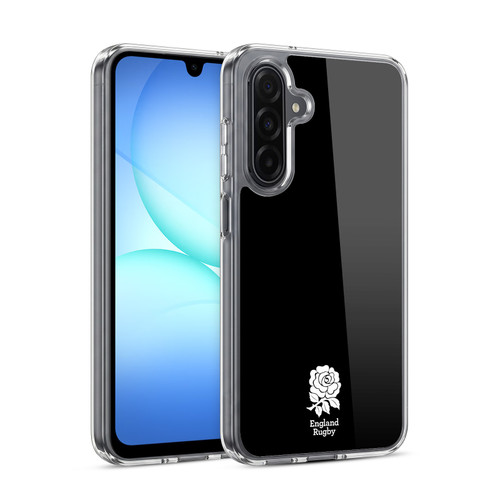 England Rugby Union 2016/17 The Rose Plain Black Soft Gel Case for Samsung Galaxy A17 4G / 5G